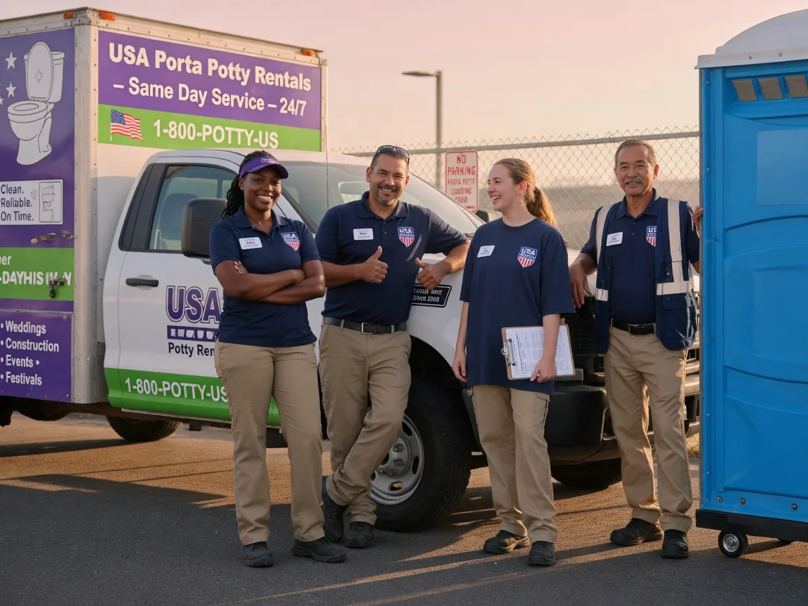 Porta Potty Rental company in Radnor, OH